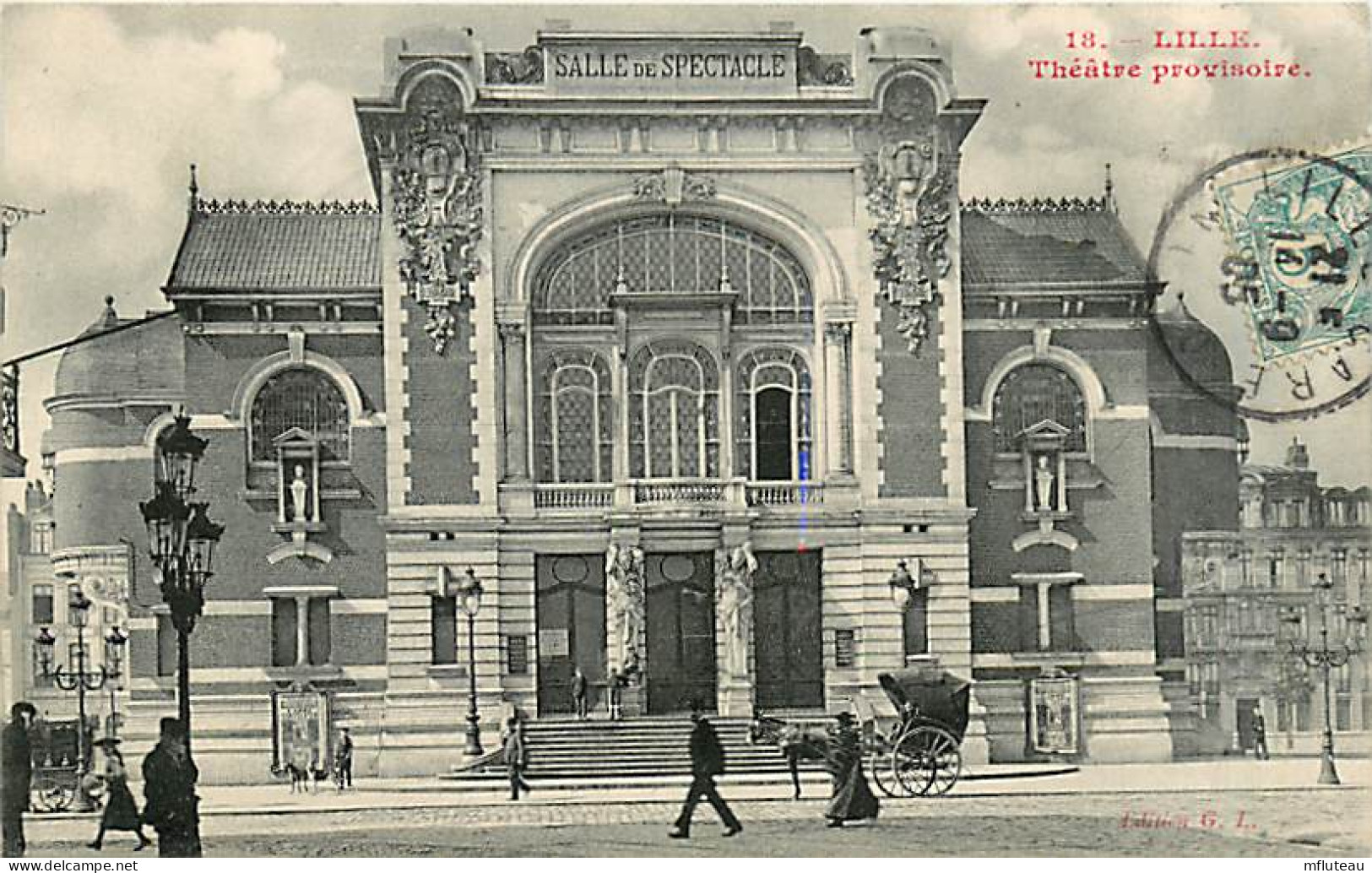 59* LILLE Theatre Provisoire        MA105,0354 - Lille