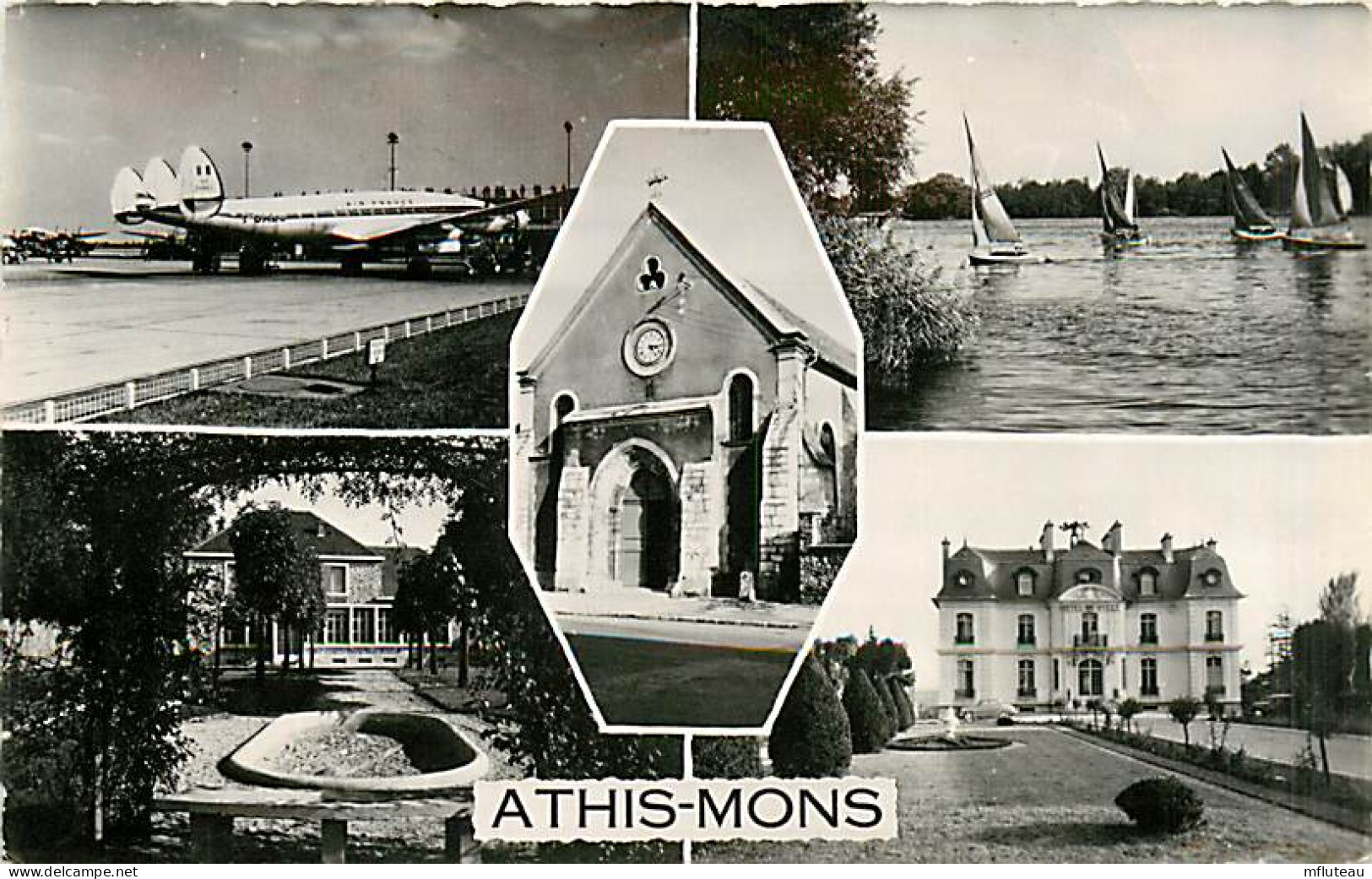 91* ATHIS MONS Multivues      CPSM(9x14)   MA106,0065 - Athis Mons