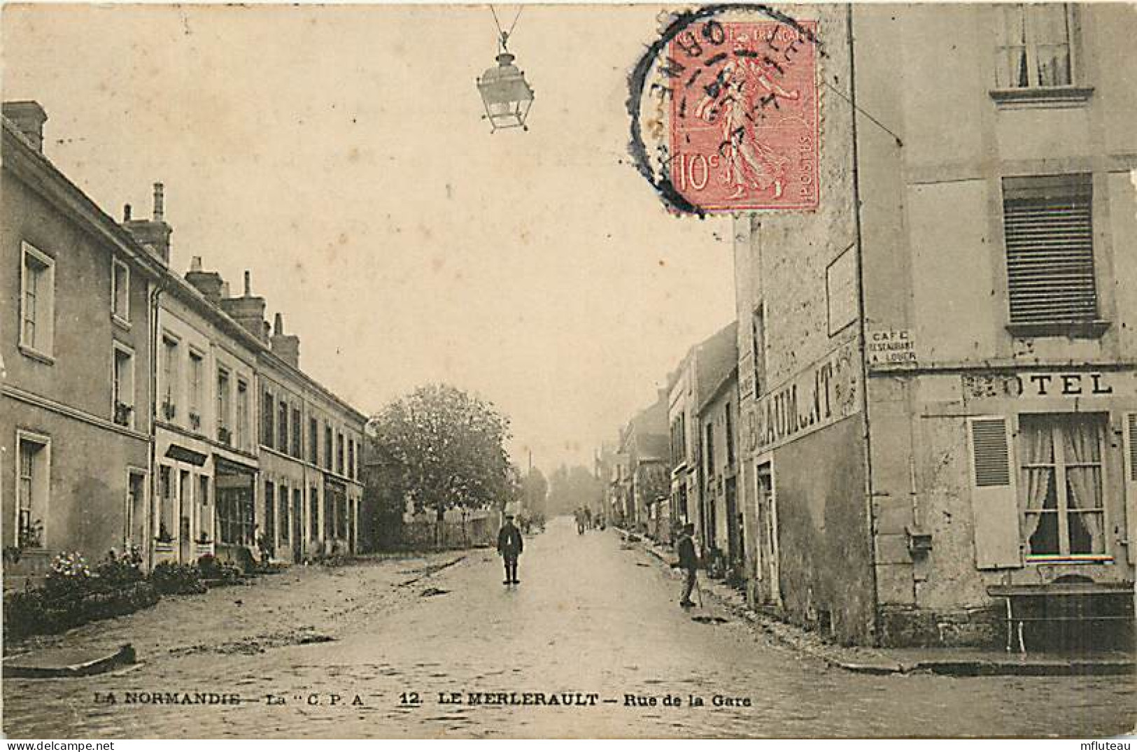 61* LE MERLERAULT Rue De La Gare     MA105,1389 - Le Merlerault