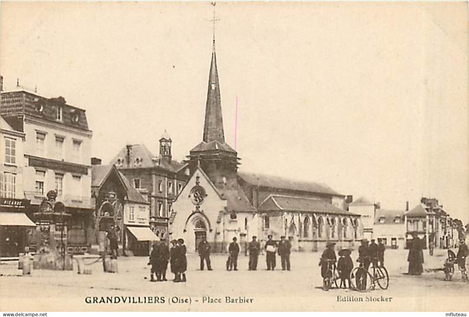 60* GRANDVILLIERS  Place Barbier         MA105,1171 - Grandvilliers