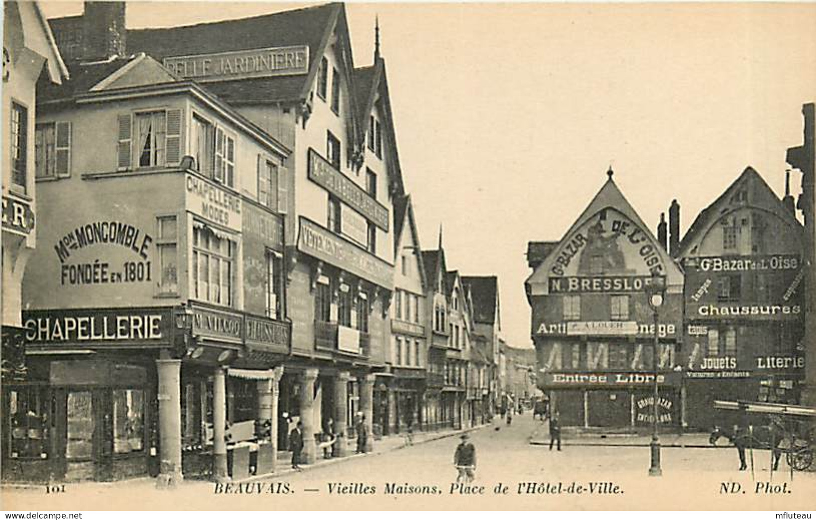 60* BEAUVAIS  Place De La Mairie       MA105,1149 - Beauvais