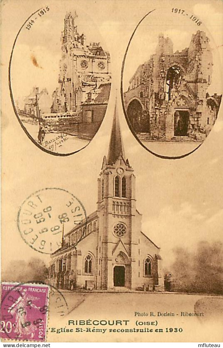 60* RIBECOURT  Eglise    MA105,1079 - Ribecourt Dreslincourt