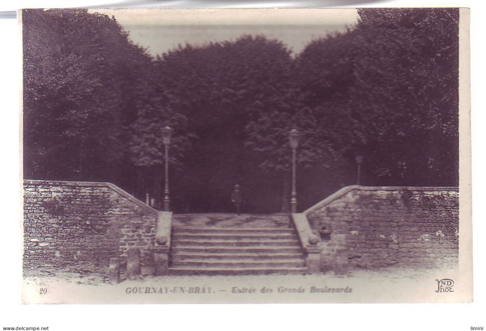 76 - GOURNAY-en-BRAYE - ENTRÉE DES GRANDS BOULEVARDS -  - Gournay-en-Bray