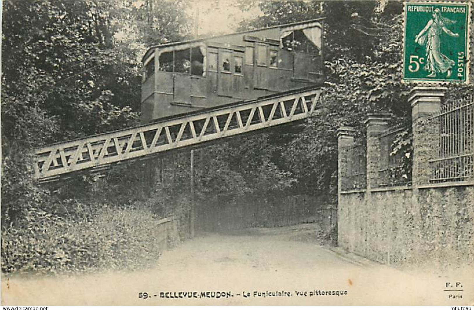 92* BELLEVUE  MEUDON Funiculaire    MA106,0581 - Meudon