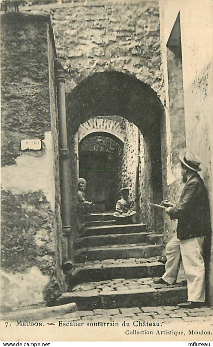 92* MEUDON Escalier Souterrain Du Chateau    MA106,0383 - Meudon