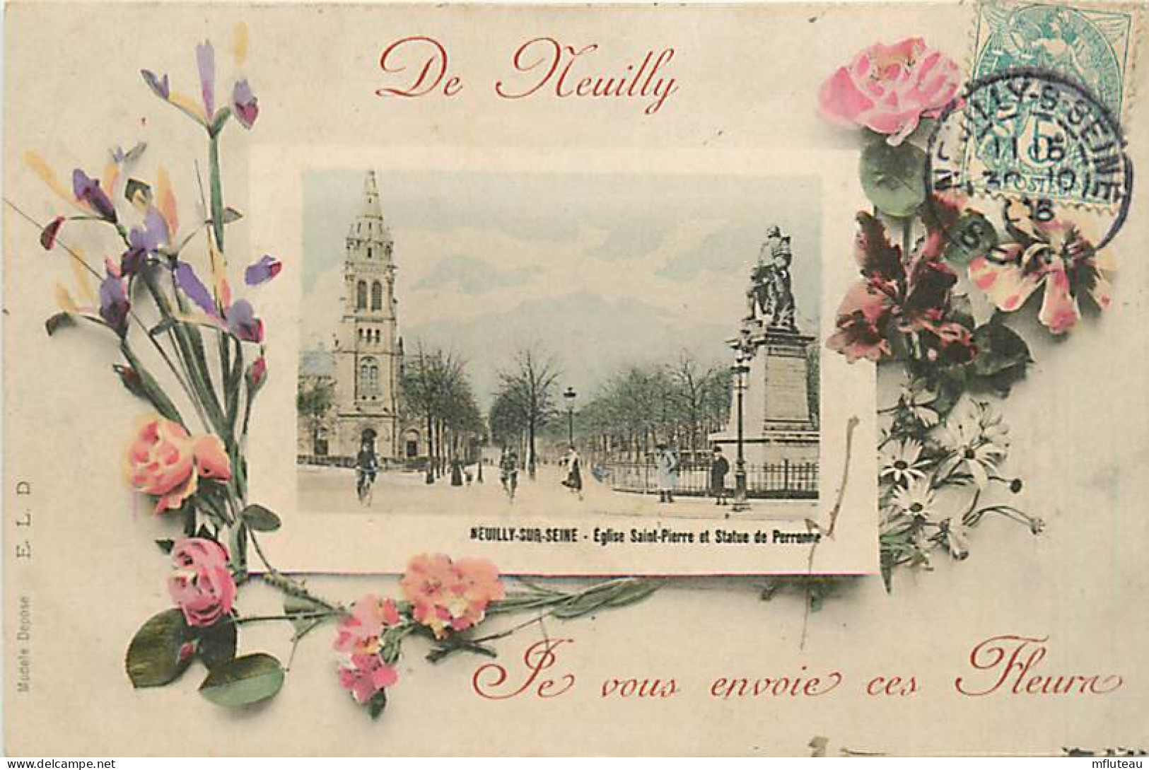 92* NEUILLY SUR SEINE Eglise St Pierre   MA106,0341 - Neuilly Sur Seine