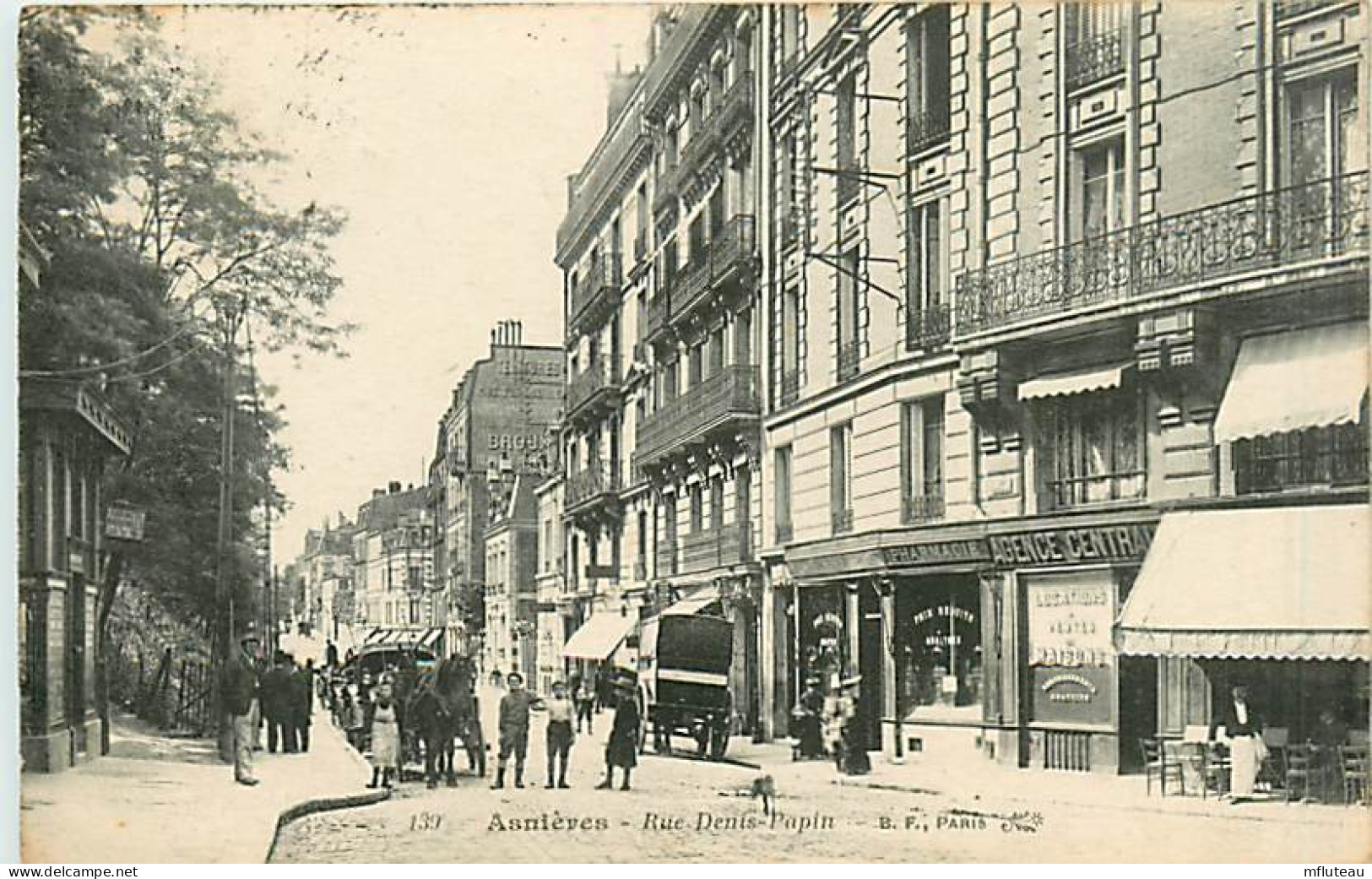 92* ASNIERES  Rue Denis Papin    MA106,0199 - Asnieres Sur Seine