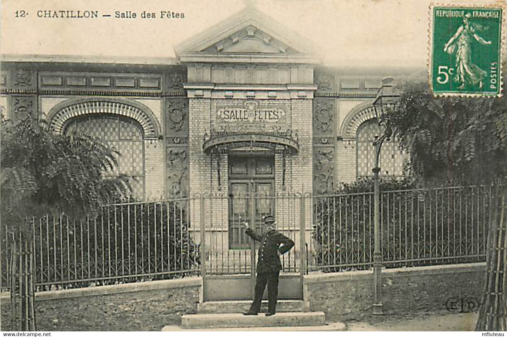 92* CHATILLON Salle Des Fetes    MA106,0166 - Châtillon