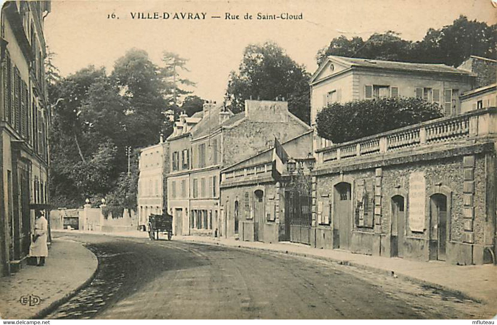 92* VILLE D AVRAY Rue De St Cloud    MA106,0158 - Ville D'Avray