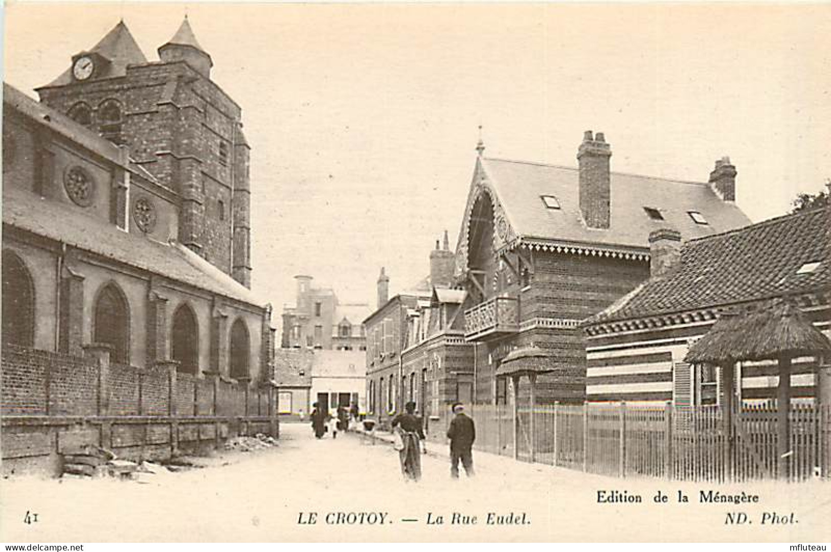 80* LE CROTOY Rue Eudel       MA107,0087 - Le Crotoy