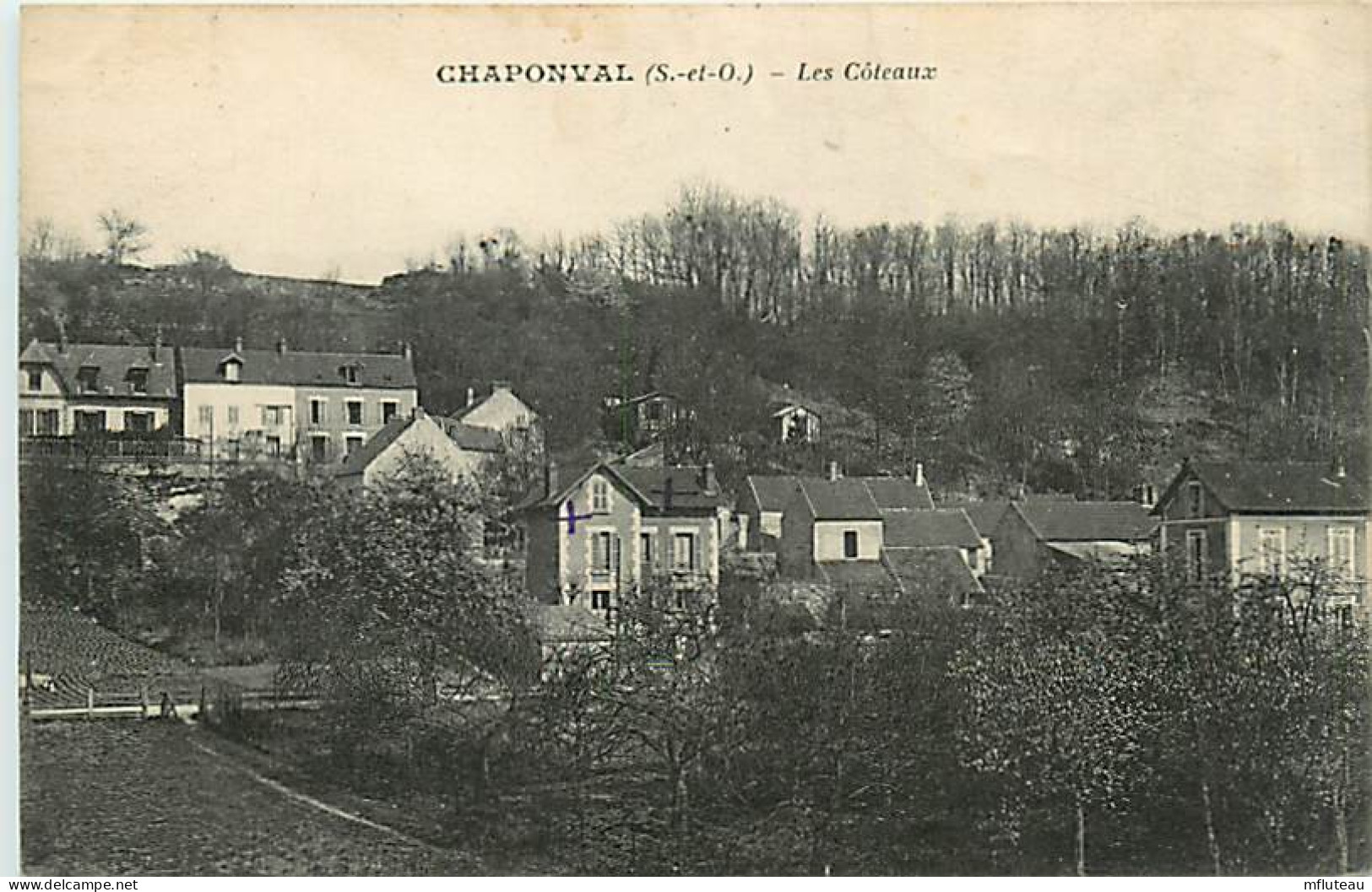 95* AUVERS S/OISE -CHAPONVAL  Les Coteaux    MA106,0898 - Auvers Sur Oise