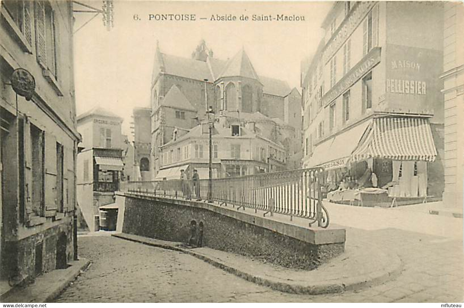 95* PONTOISE   Abside St Maclou MA106,0868 - Pontoise