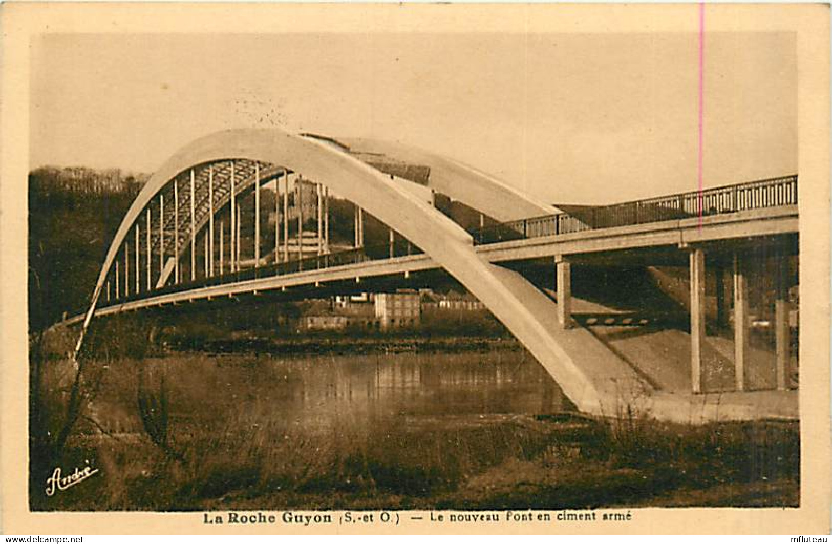 95* LA ROCHE GUYON  Pont En Ciment   MA106,0843 - La Roche Guyon