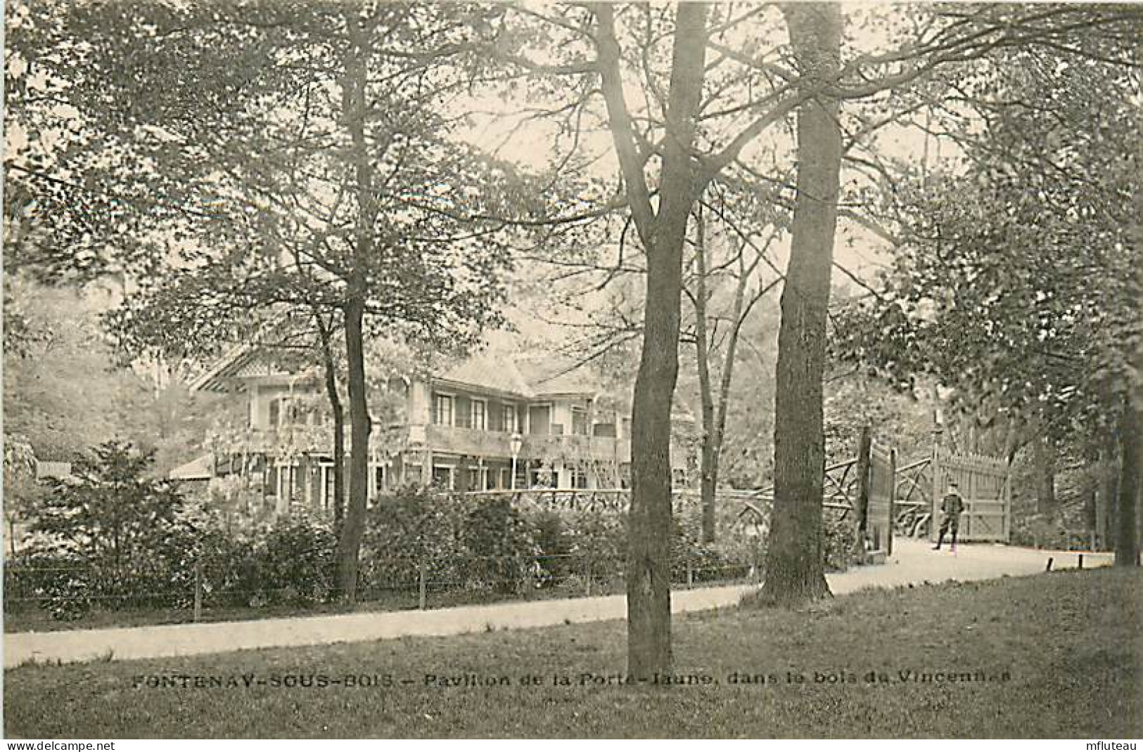 94* FONTENAY SOUS BOIS  Pavillon Porte Jaune     MA106,0797 - Fontenay Sous Bois