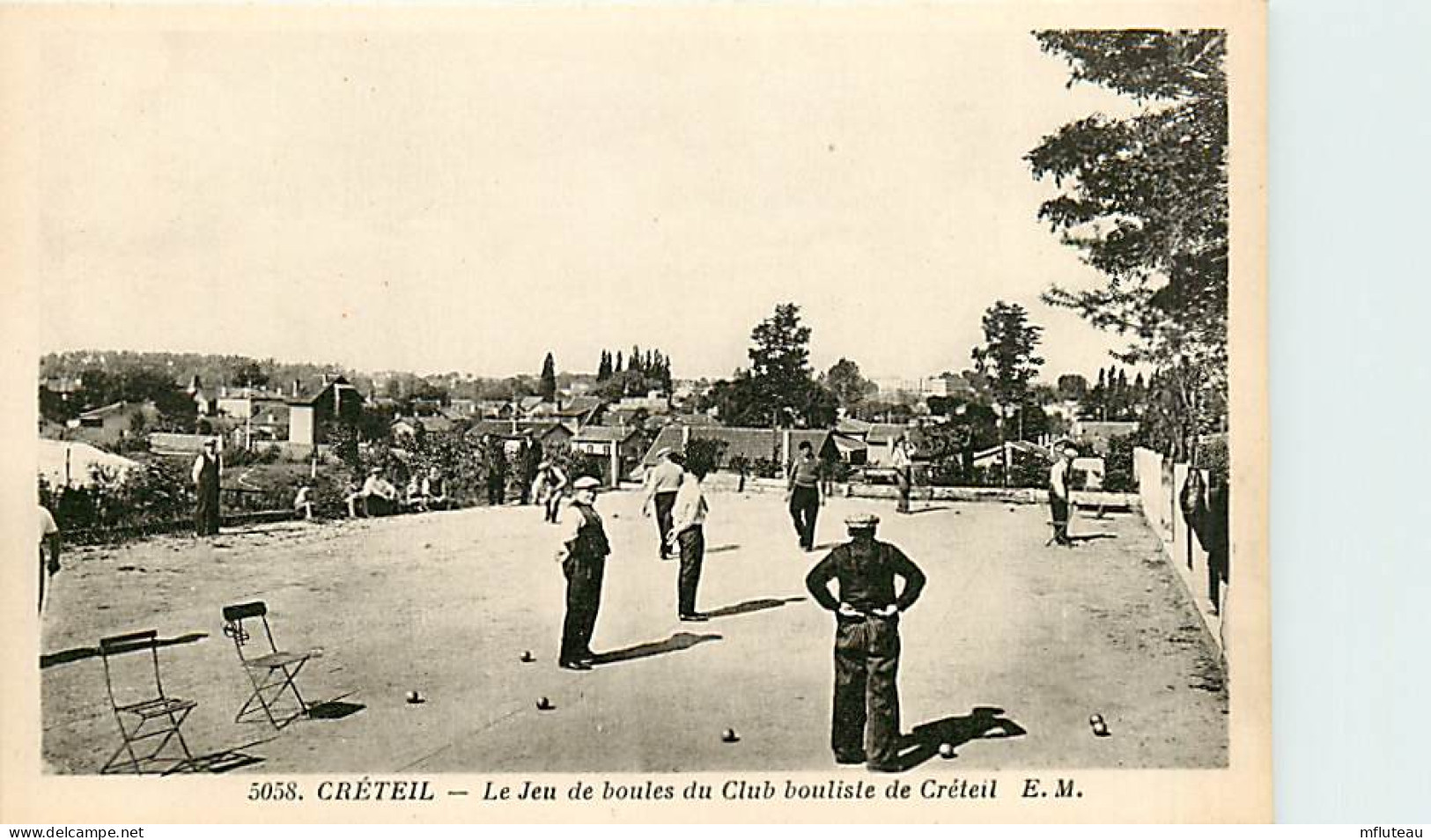 94* CRETEIL  Jeu De Boules    MA106,0708 - Creteil