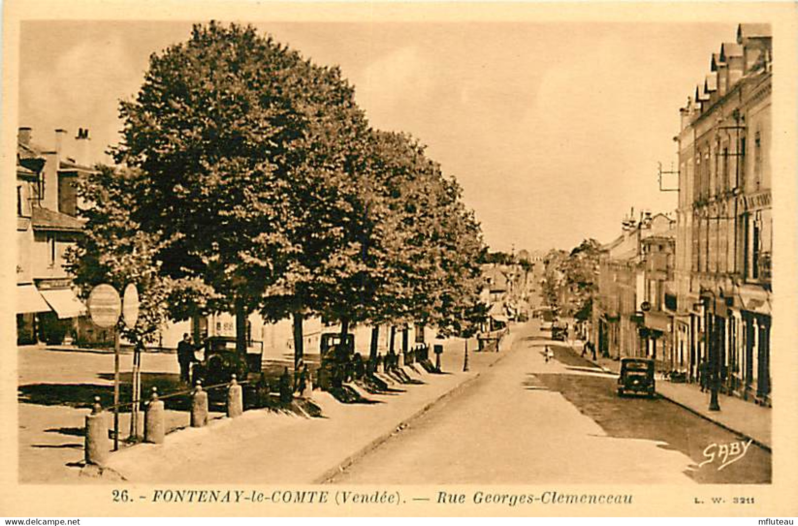 85* FONTENAY LE COMTE Rue Clemenceau       MA107,0670 - Fontenay Le Comte