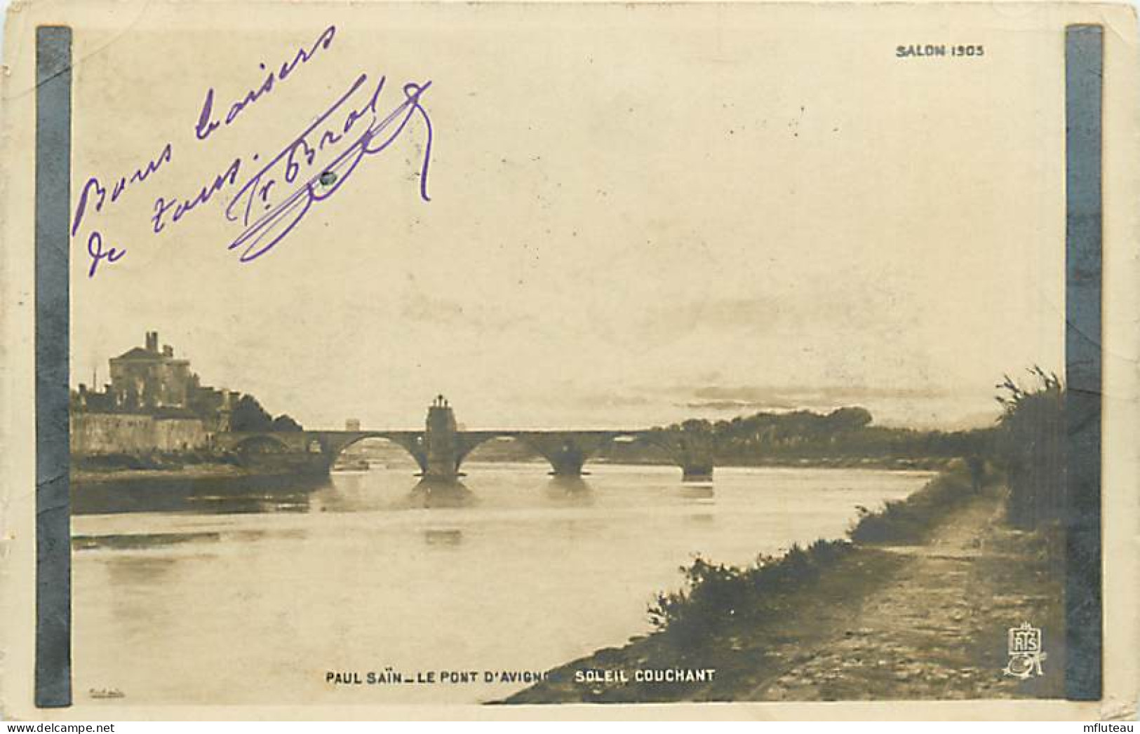 84* AVIGNON Le Pont       MA107,0627 - Avignon (Palais & Pont)