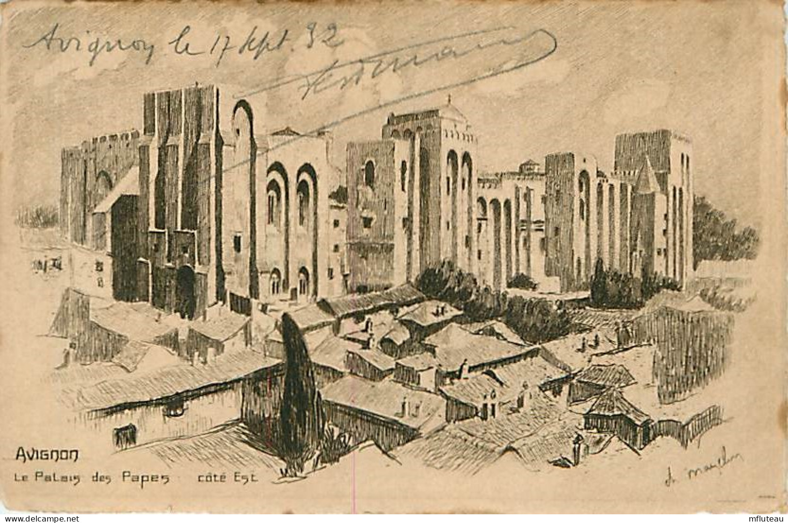 84* AVIGNON Palais Des Papes       MA107,0632 - Avignon (Palais & Pont)