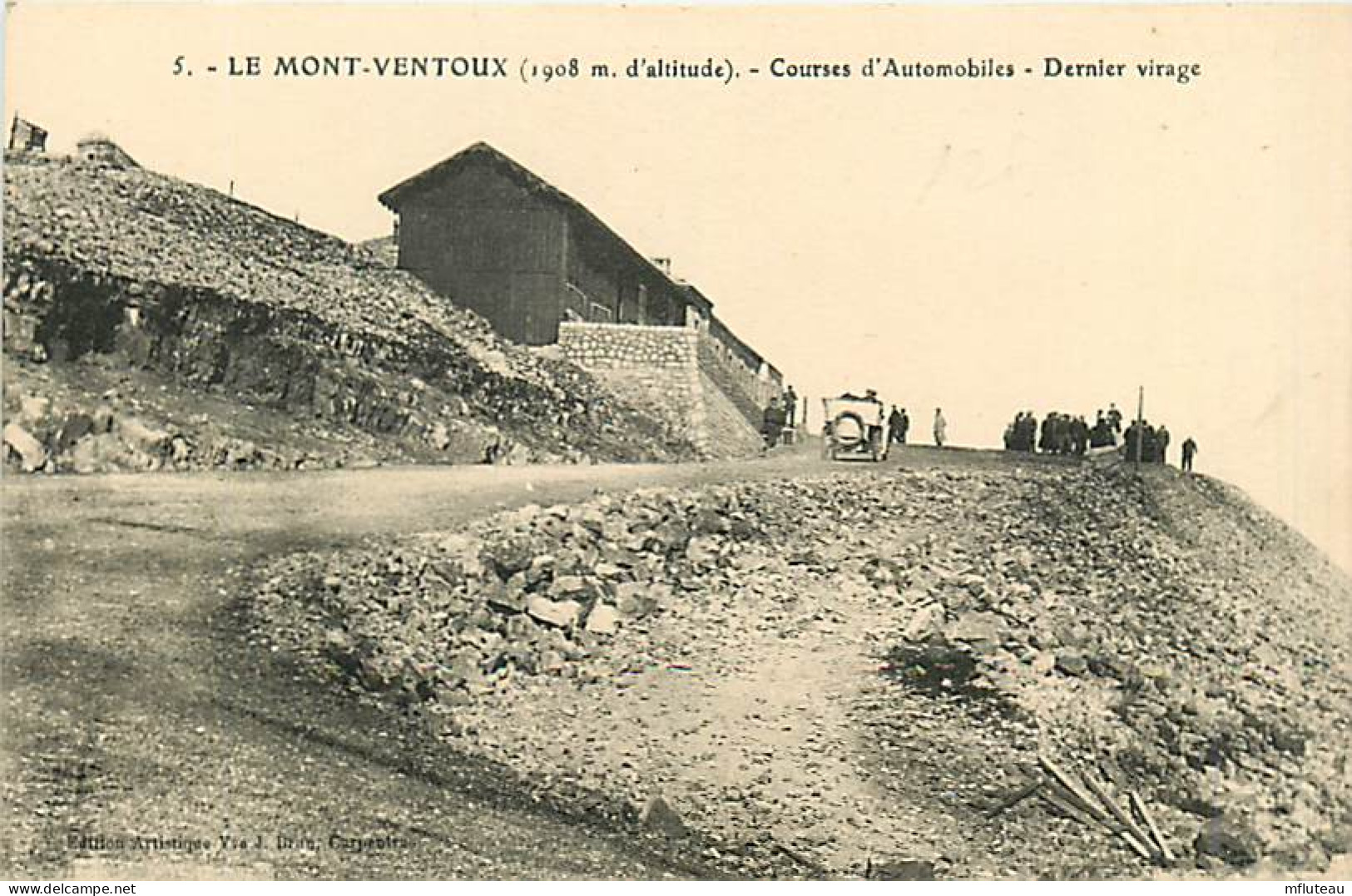 84* LE MONT VENTOUX  Course Auto       MA107,0573 - Autres & Non Classés