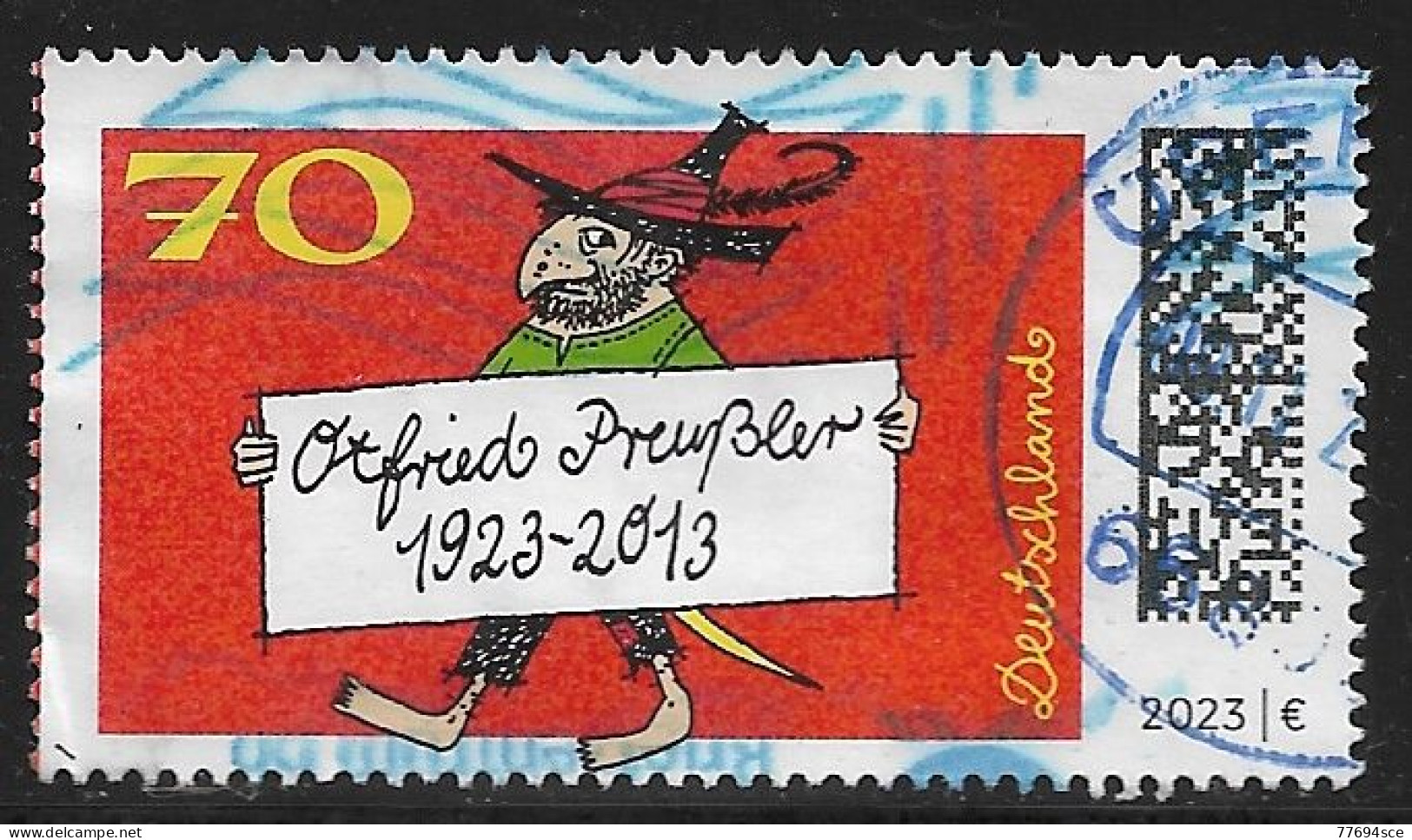 2023   100 Jahre Geburtstag Otfried Preußler - Used Stamps