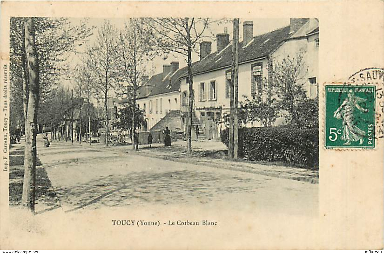 89* TOUCY Le Corbeau Blanc       MA107,1235 - Toucy