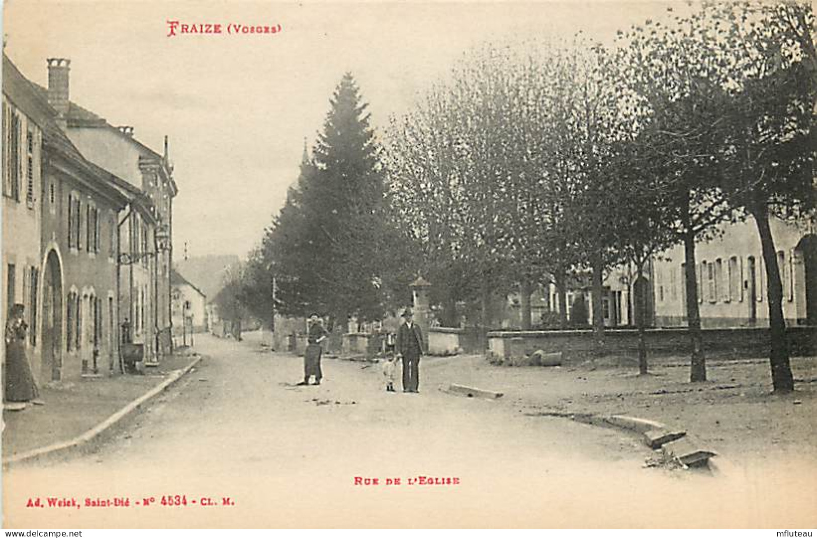 88* FRAIZE Rue De L Eglise      MA107,1122 - Fraize