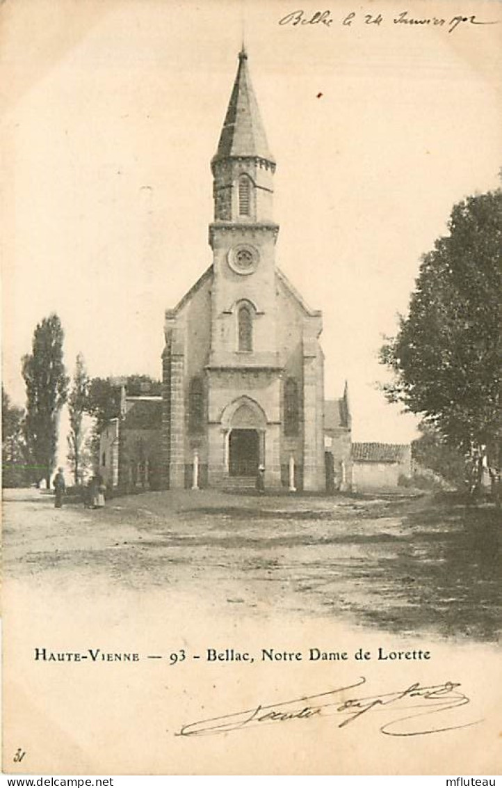 87* BELLAC Notre  Dame De Lorette       MA107,0987 - Bellac