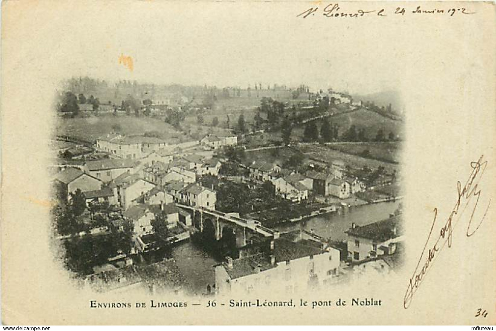 87* ST LEONARD Pont De Noblat       MA107,0968 - Saint Leonard De Noblat