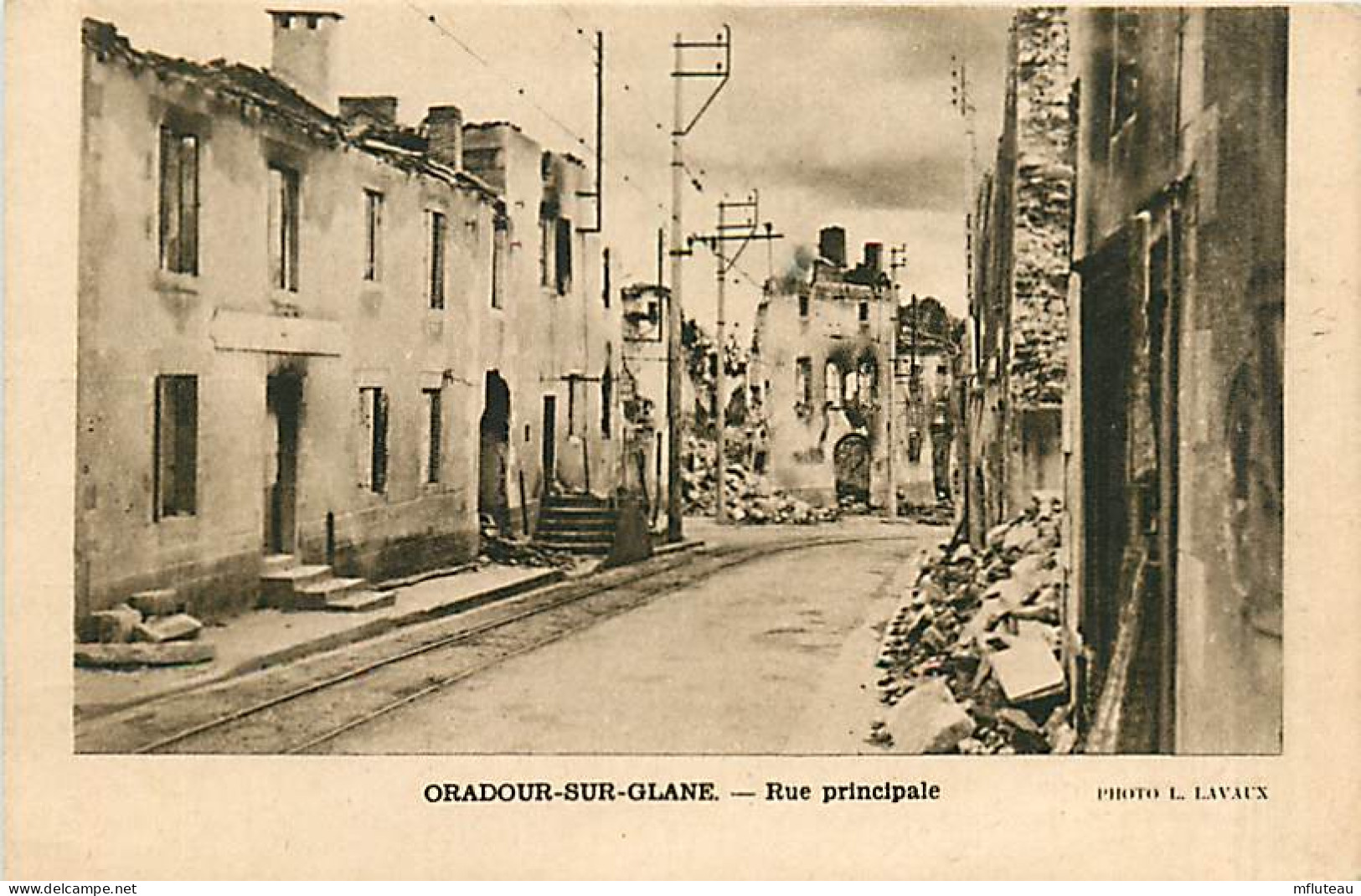 87* ORADOUR SUR GLANE Rue Principale       MA107,0926 - Oradour Sur Glane