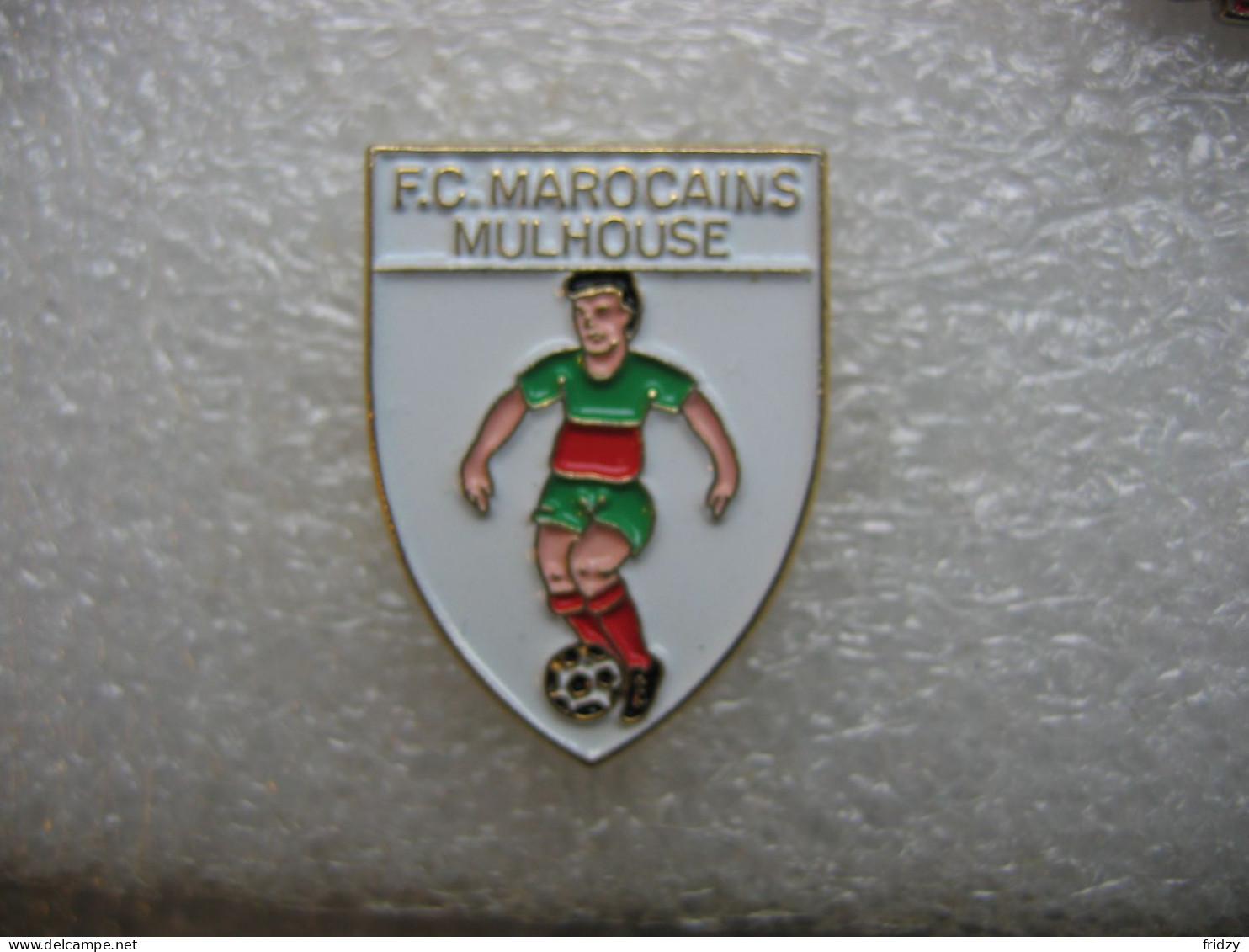 Pin's Du Football Club Marocains De Mulhouse - Football