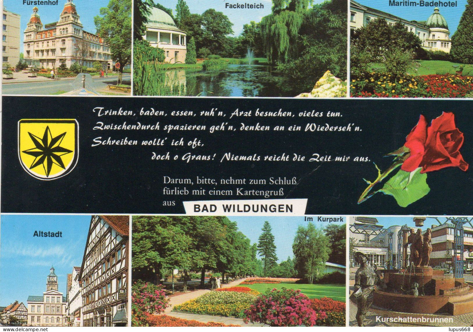 BRD- He: Bad Wildungen, 6 Bilder - Bad Wildungen