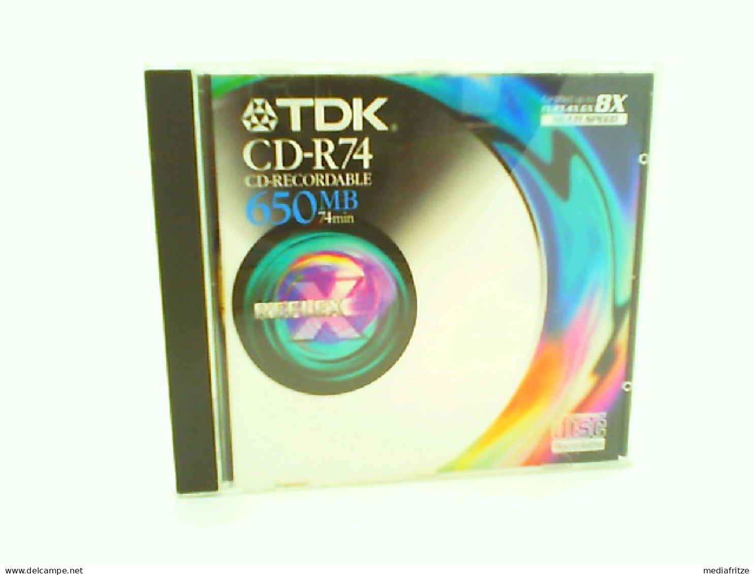 TDK® CD-R74 Disc 12 Speed- CD-RECORDABLE 650MB-74min - Other & Unclassified