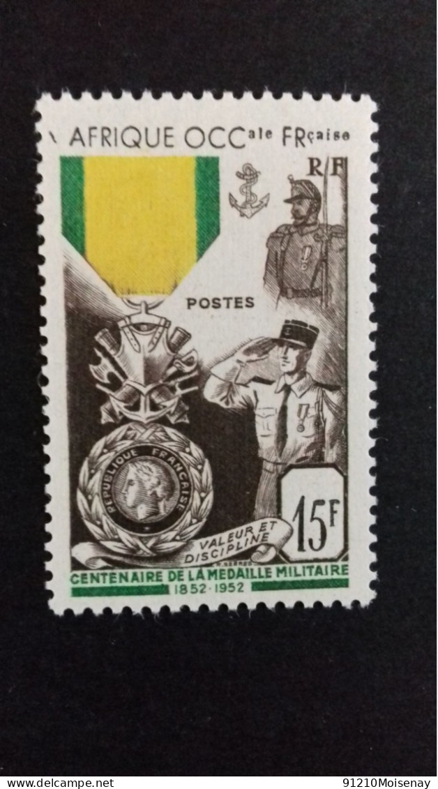 AFRIQUE OCCIDENTALE FRANCAISE  AOF     N°46** - Neufs