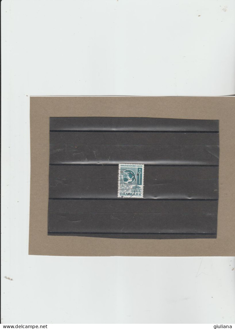 Danimarca 1972 - (UN)  544 Used  "Opere Stradali Del Genio" - 90o  Verde Azzurro - Used Stamps