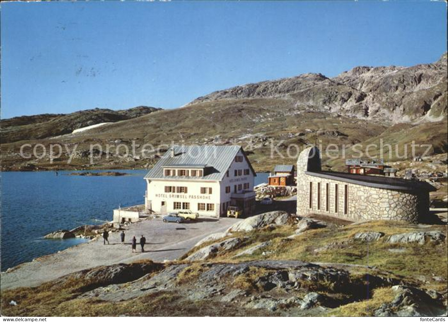 11712704 Grimselsee BE Mit Hotel Grimsel Passh?he Guttannen - Other & Unclassified