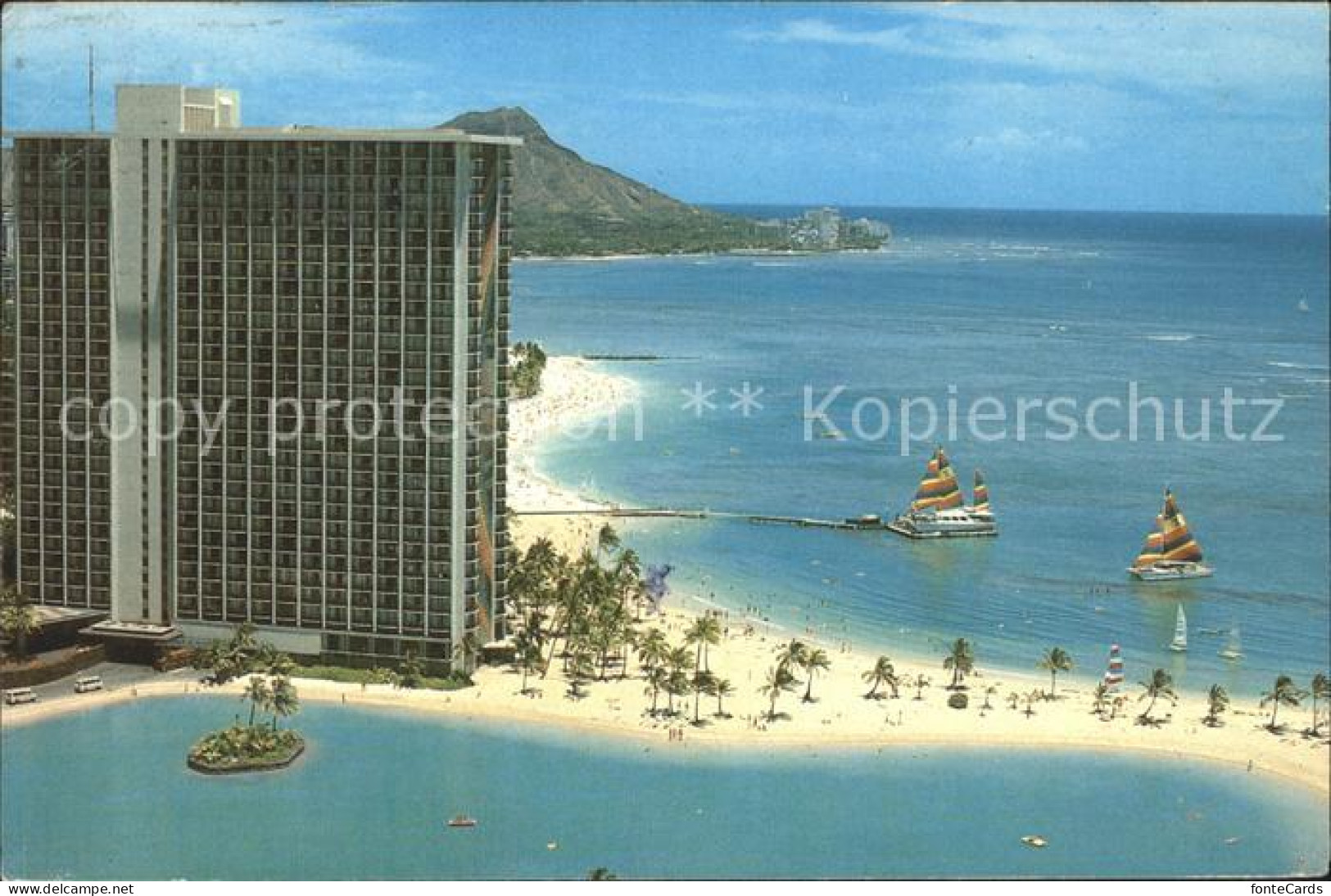 11712690 Waikiki Hilton Hawaiian Village Beach - Autres & Non Classés
