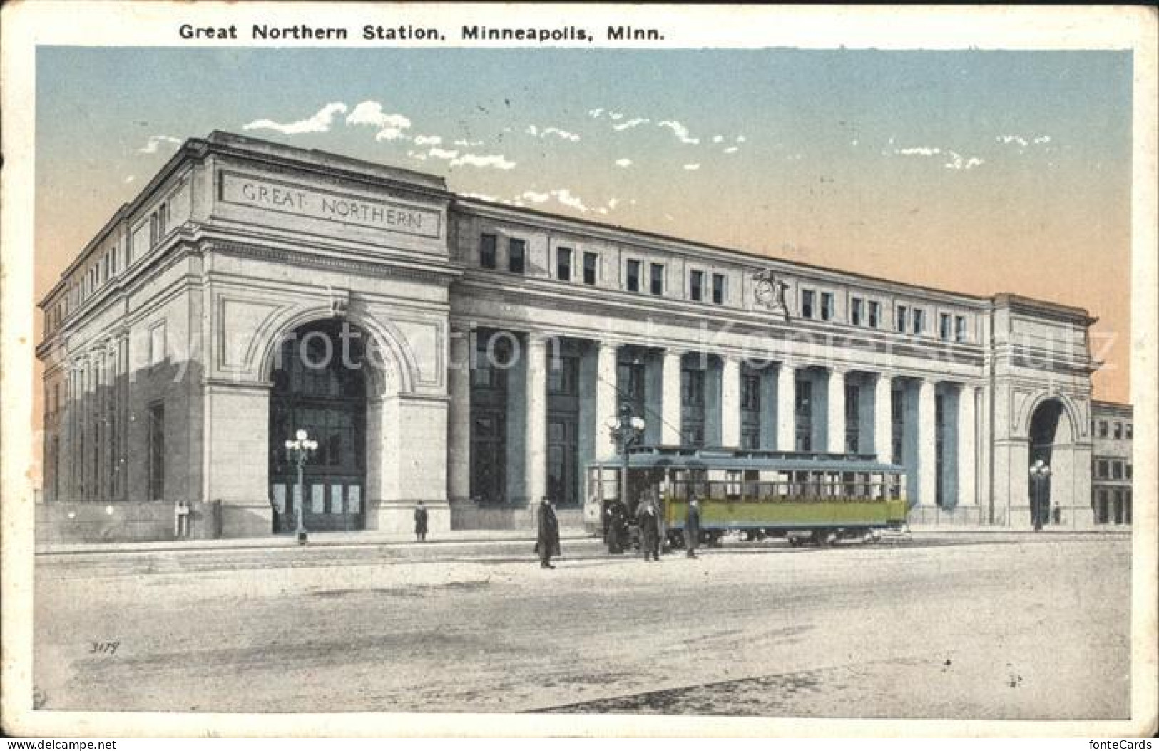 11712677 Minneapolis_Minnesota Great Northern Station Bus - Andere & Zonder Classificatie