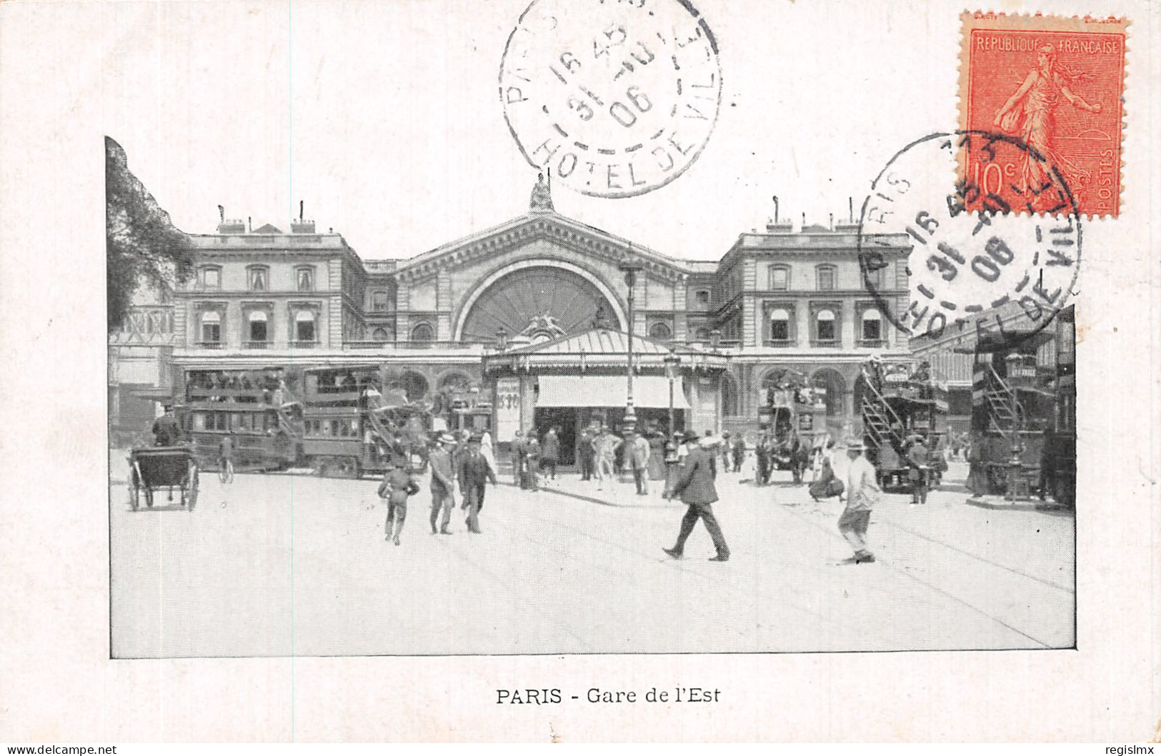 75-PARIS GARE DE L EST-N°T1072-A/0297 - Stations, Underground