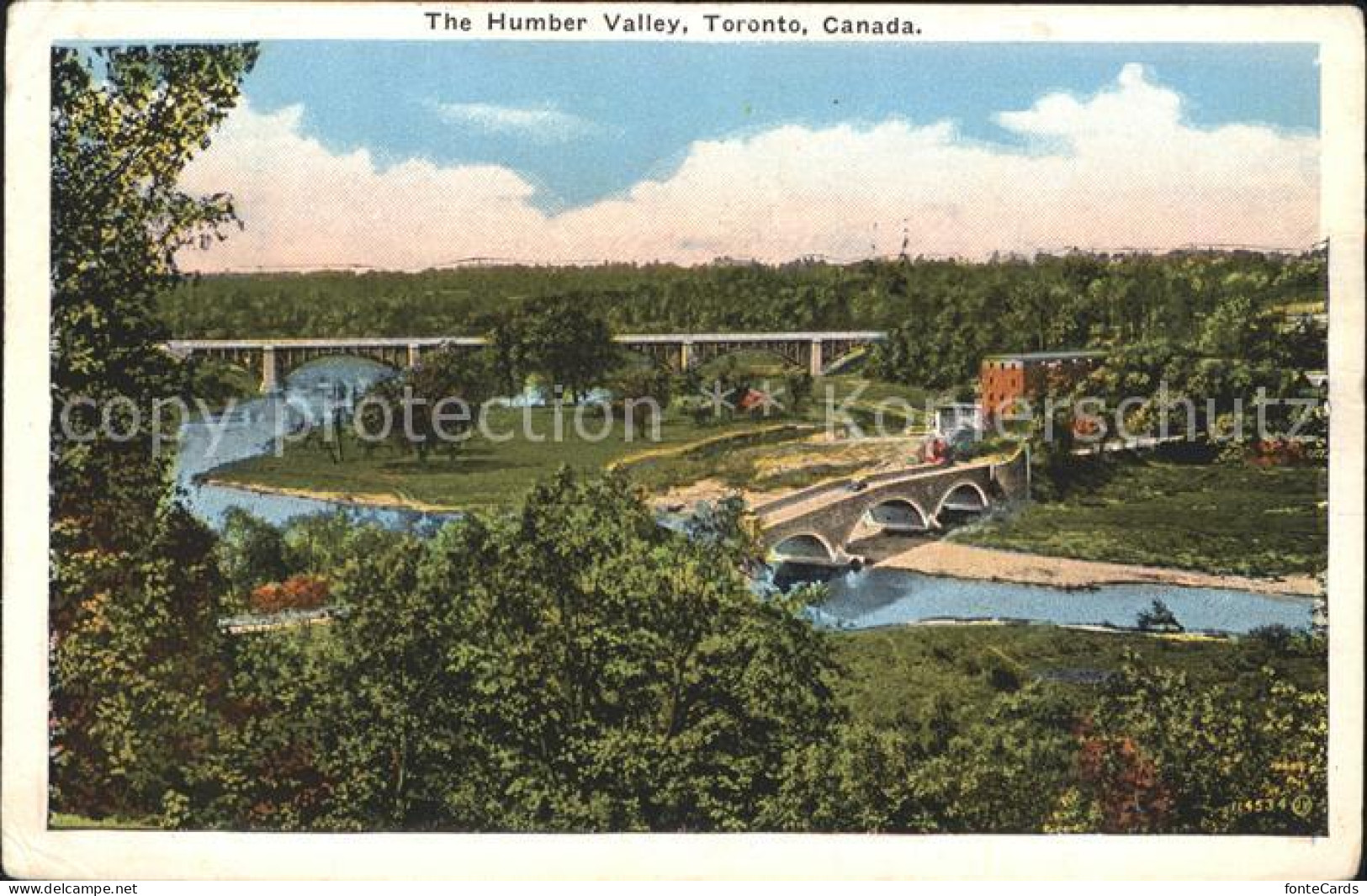 11712635 Toronto Canada Humber Valley Bridge  - Unclassified