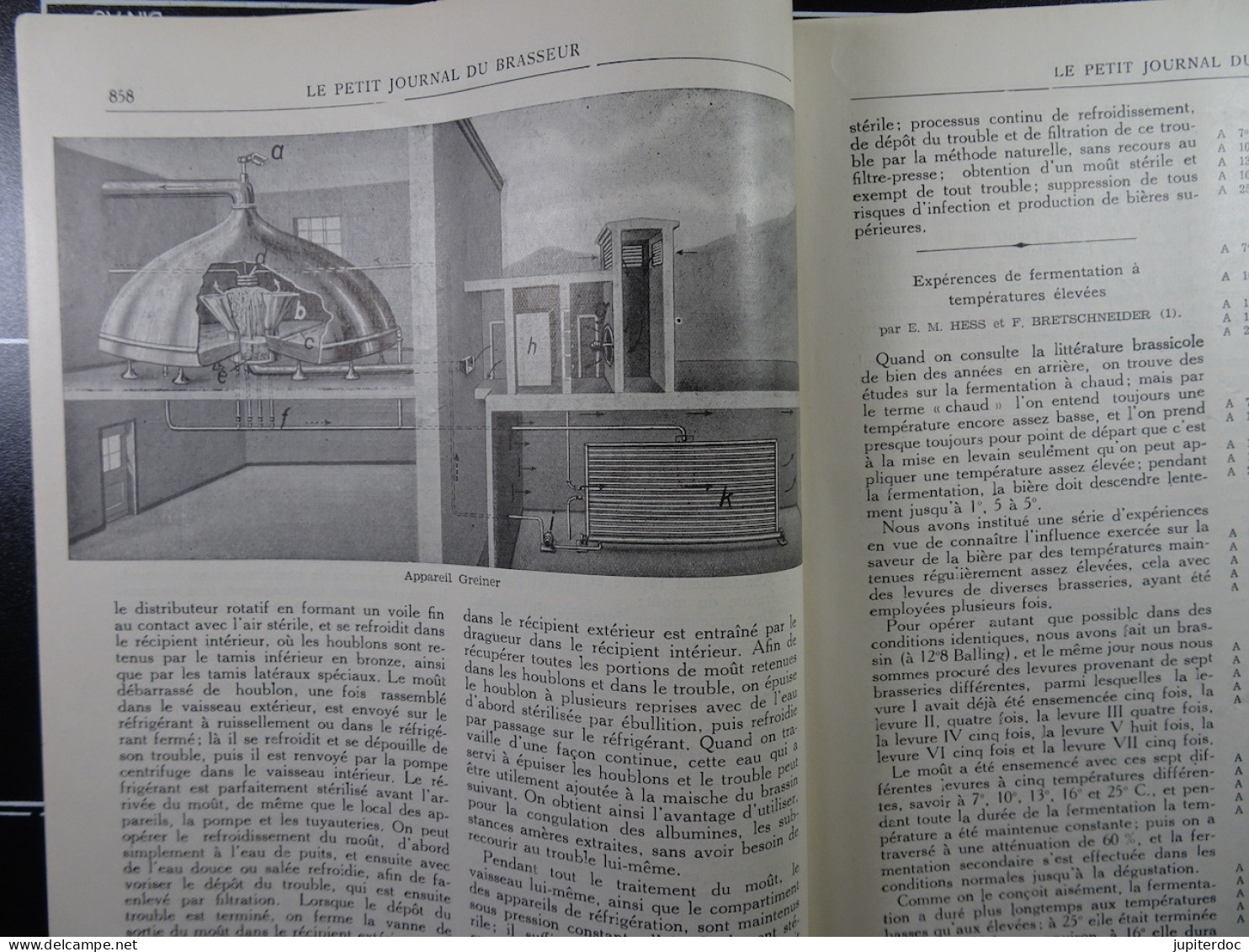 Le Petit Journal Du Brasseur N° 1686 De 1932 Pages 854 à 876 Brasserie Belgique Bières Publicité Matériel Brassage - 1900 - 1949