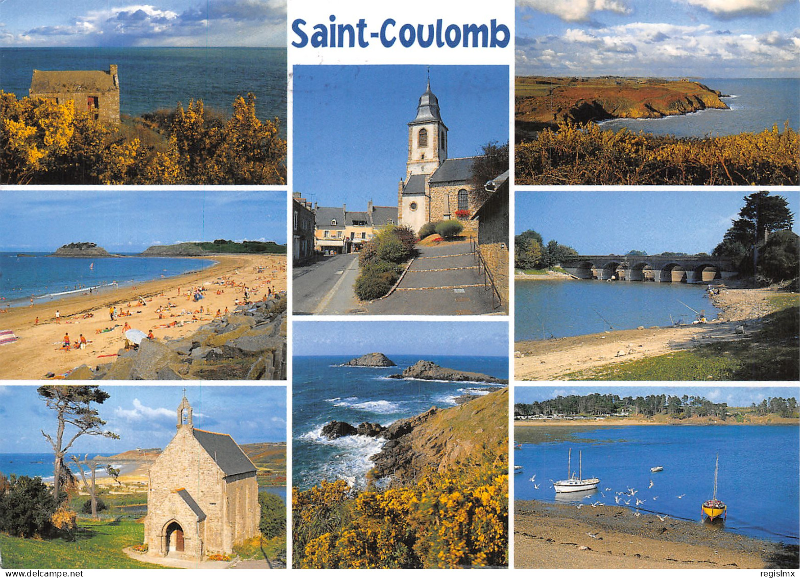 35-SAINT COULOMB-N°T1073-C/0123 - Saint-Coulomb