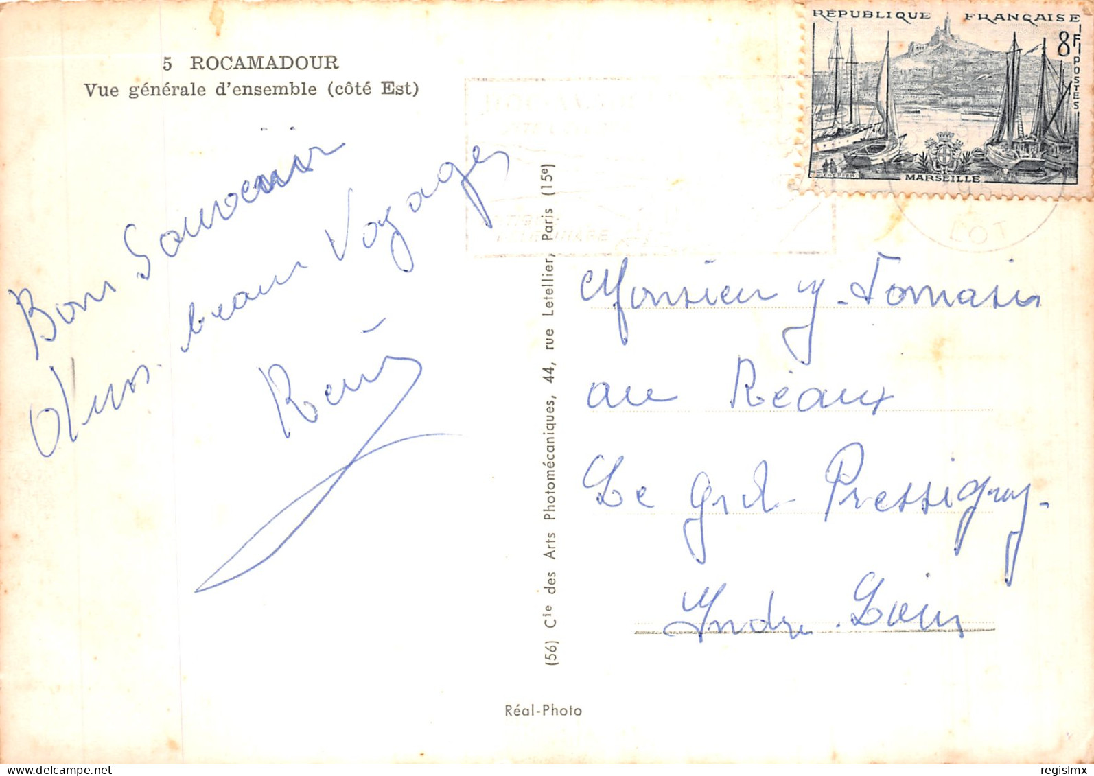 46-ROCAMADOUR-N°T1073-A/0025 - Rocamadour