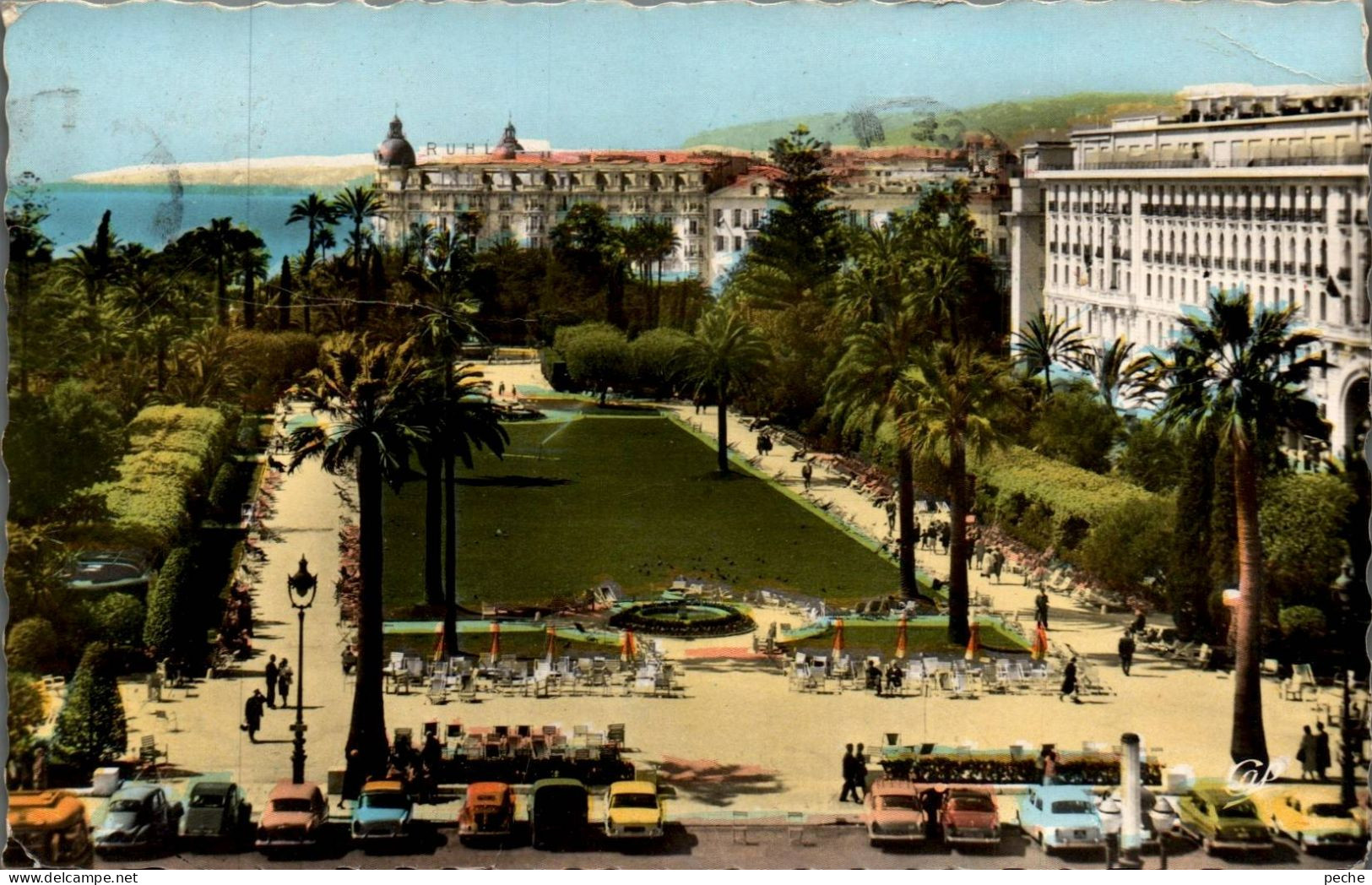 N°1895 W -cpsm Nice -le Jardin Albert 1er- - Parks