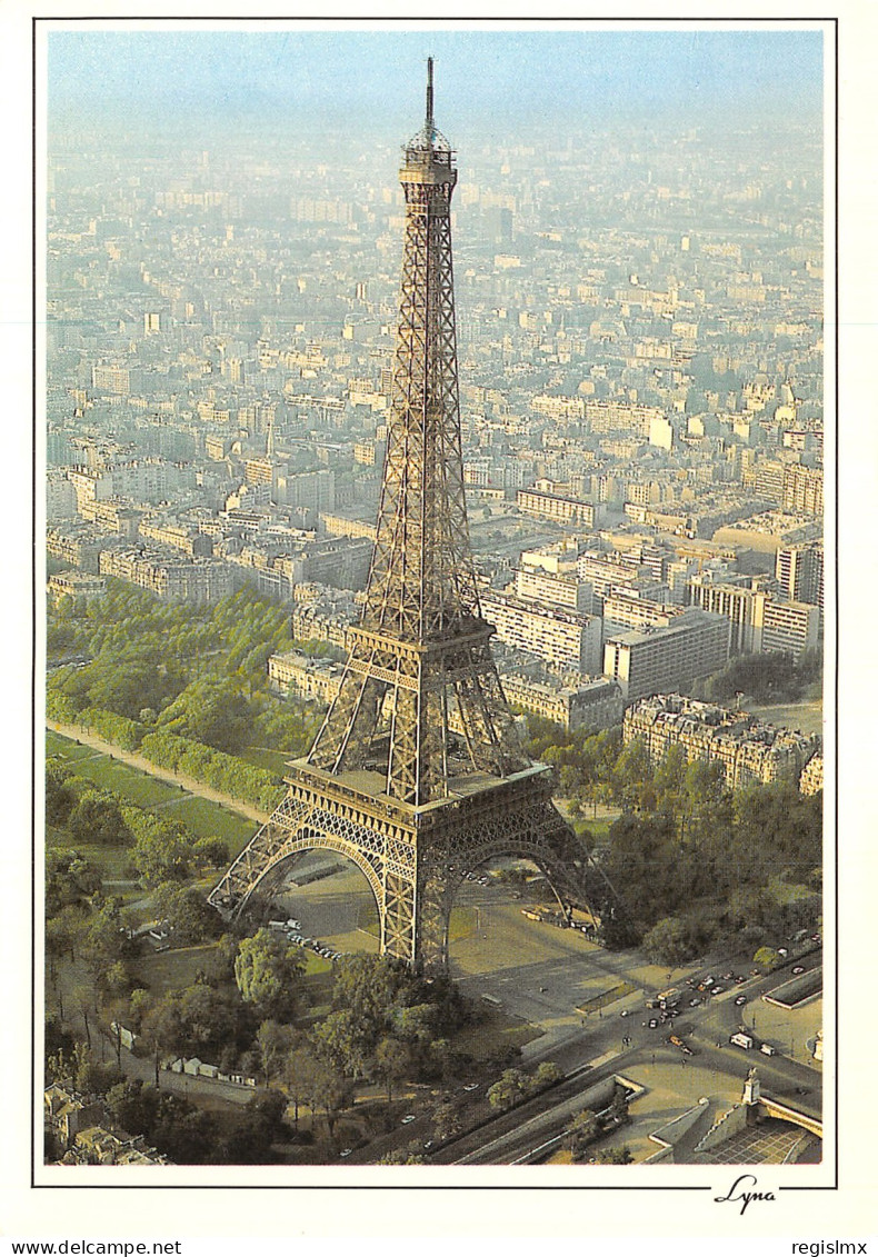 75-PARIS LA TOUR EIFFEL-N°T1073-D/0335 - Tour Eiffel