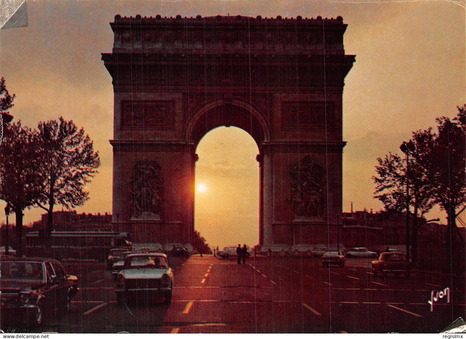 75-PARIS L ARC DE TRIOMPHE-N°T1073-D/0271 - Triumphbogen