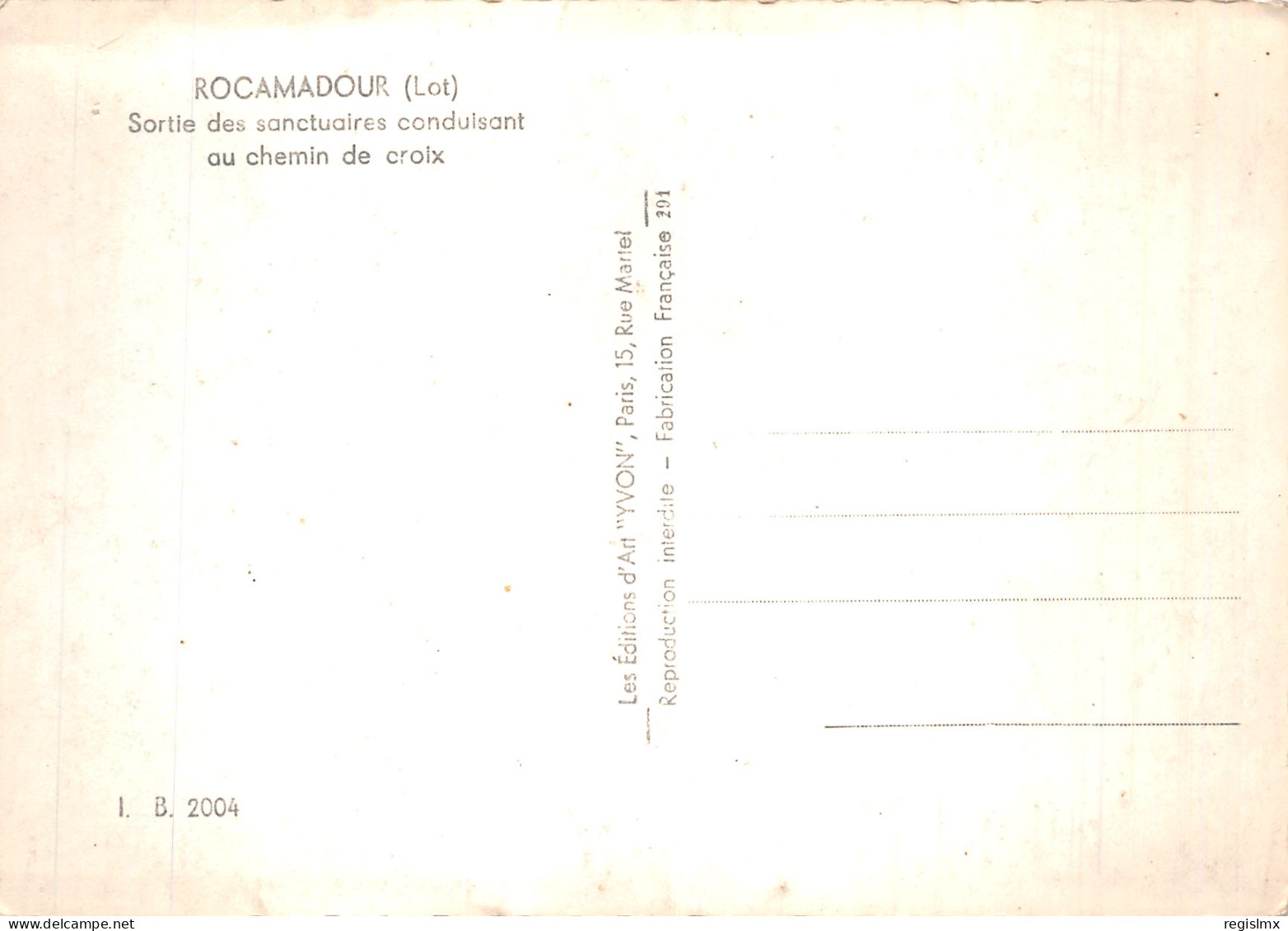 46-ROCAMADOUR-N°T1073-D/0033 - Rocamadour
