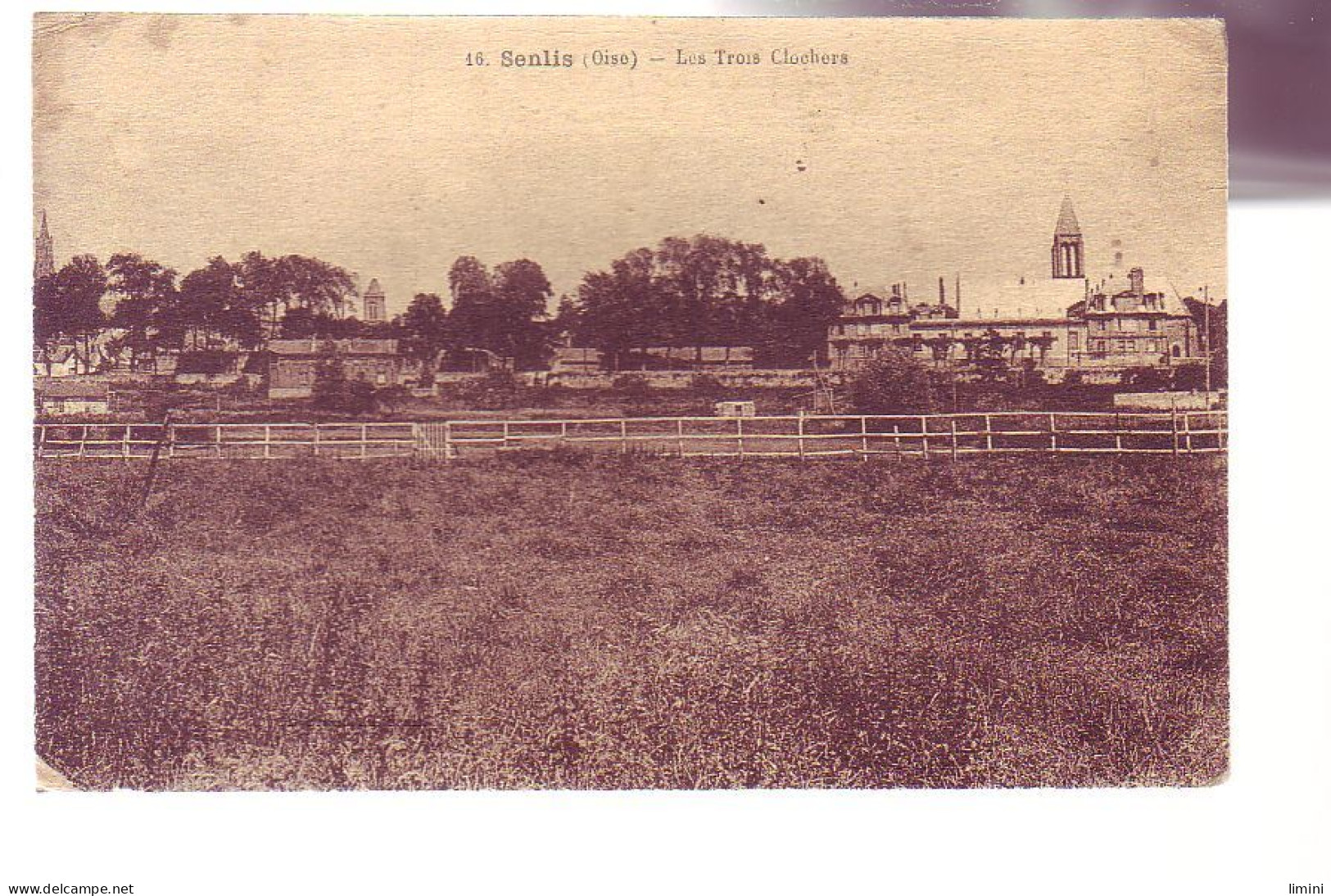 60 - SENLIS - LES TROIS CLOCHERS  - - Senlis