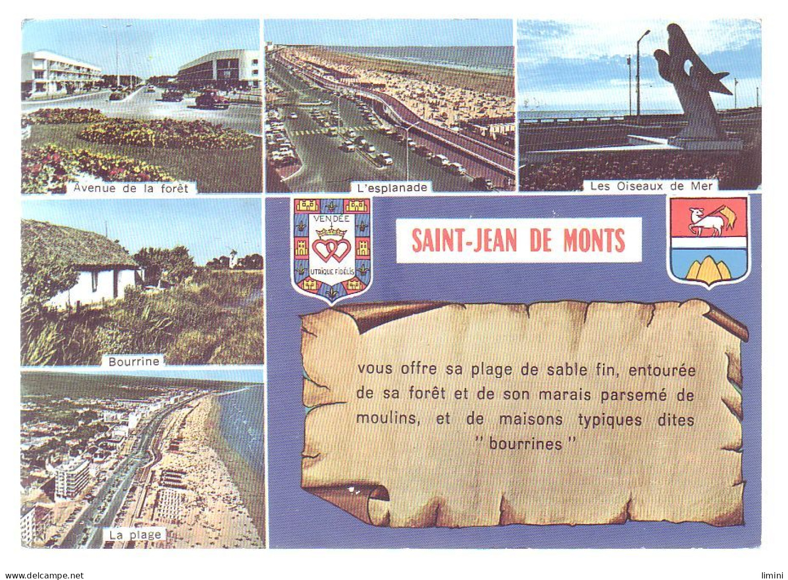 85 - SAINT-JEAN-de-MONTS - MULTIVUES DE LA VILLE - - Saint Jean De Monts