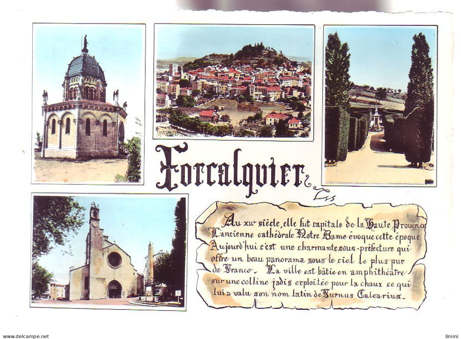 04 - FORCALQUIER - MULTIVUES - - Forcalquier