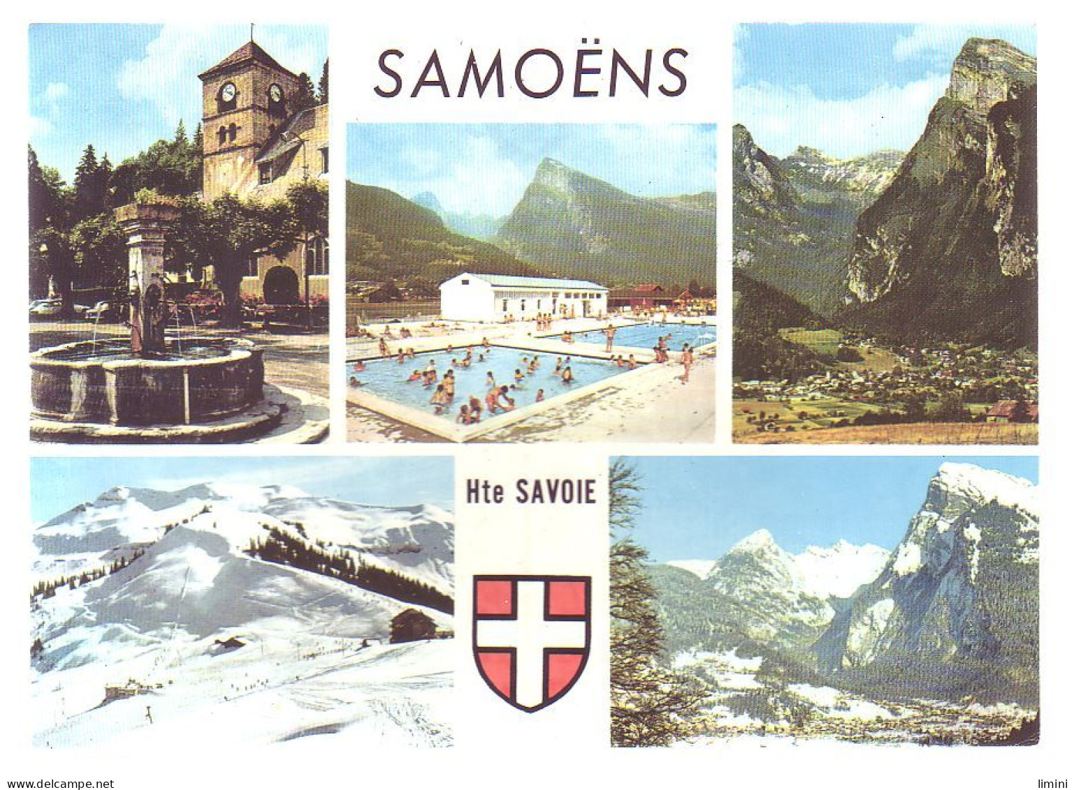 74 - SAMOENS - MULTIVUES DE LA STATION - HIVER ETE  - - Samoëns